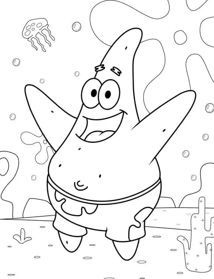 coloriage spongebob coloring pages et decoupage