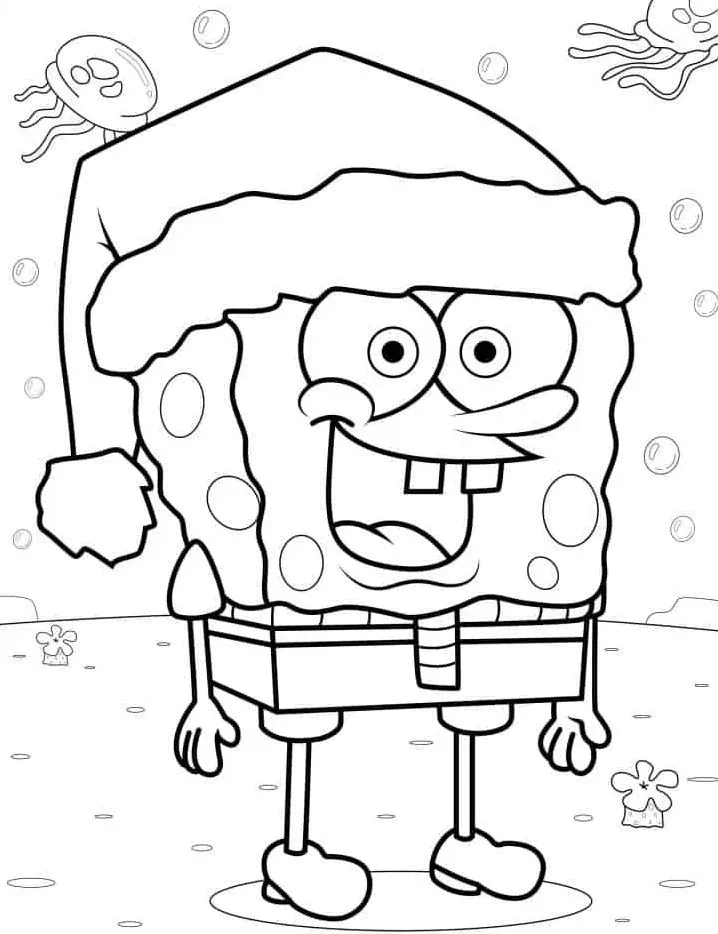 coloriage spongebob coloring pages et apprentissage 1