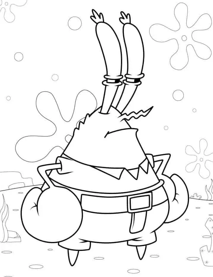 coloriage spongebob coloring pages à imprimer pour enfant de 4 ans