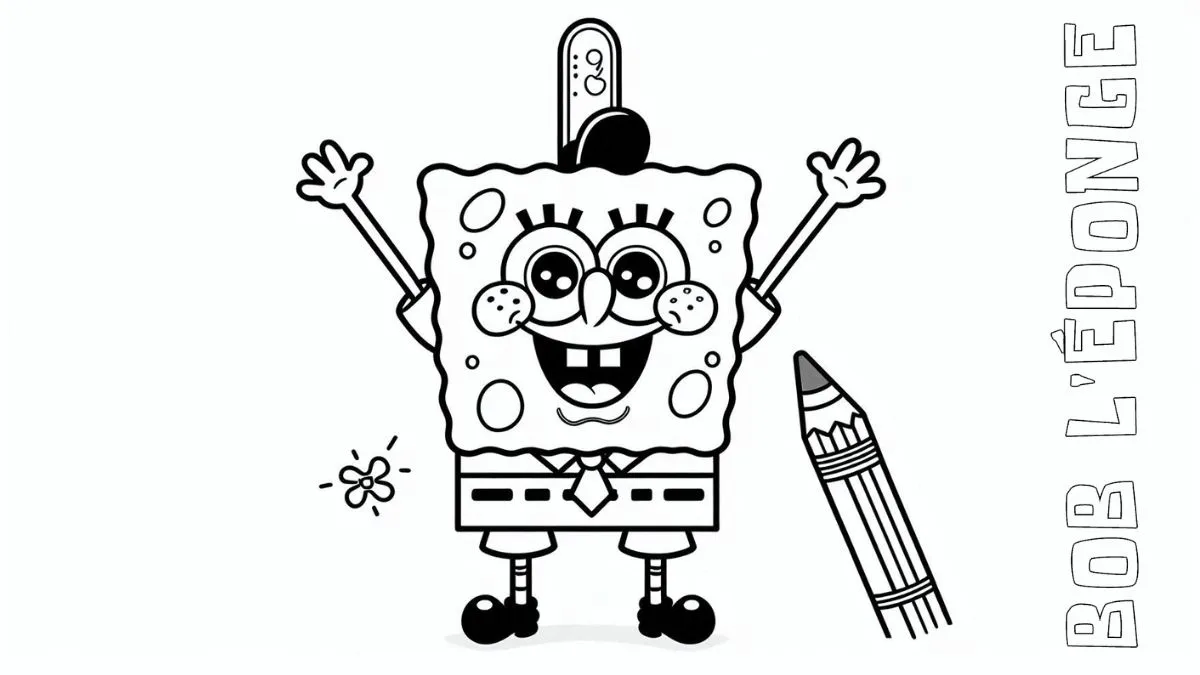 46+ Bob Esponja para colorear y sus amigos gratis