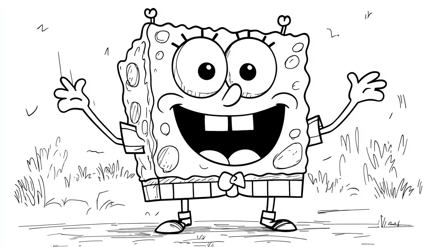 coloriage spongebob coloring pages en ligne