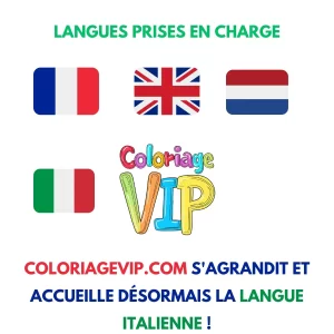 Coloriagevip.com s’ouvre au monde : Bienvenue à l’italien!