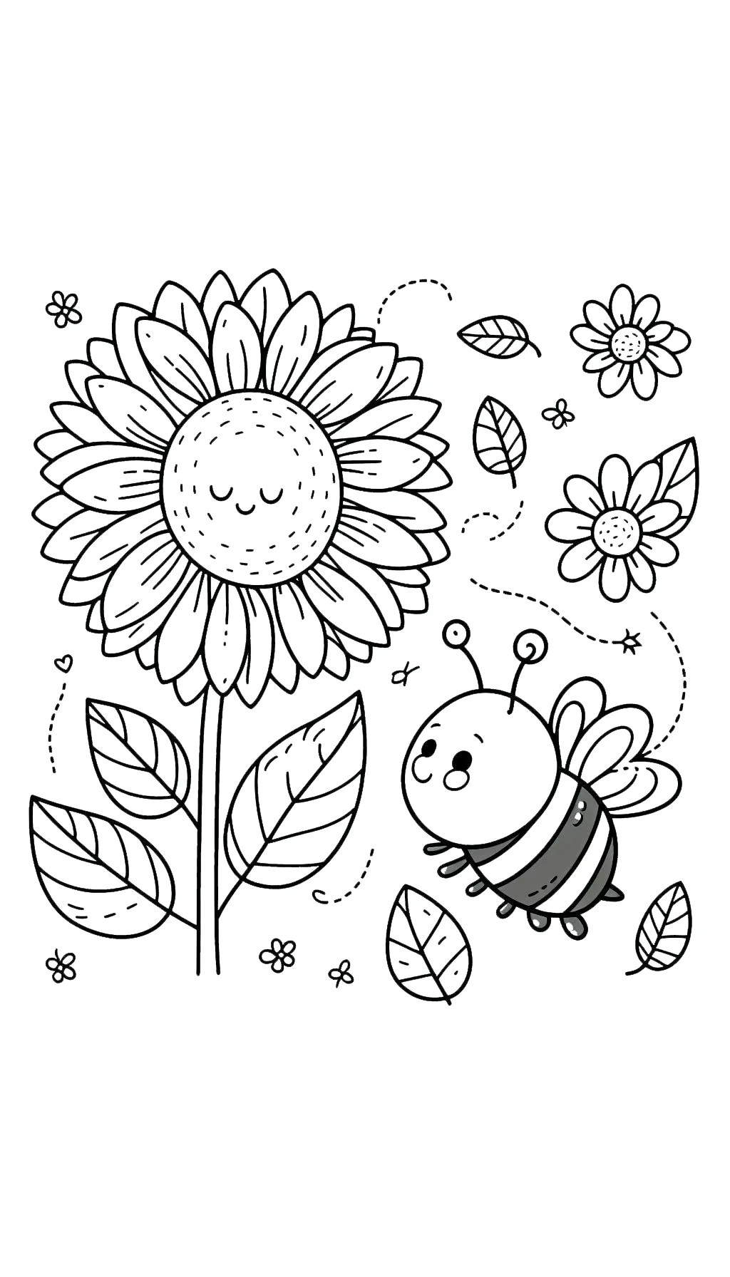 coloriage Abeille pour enfant gratuit