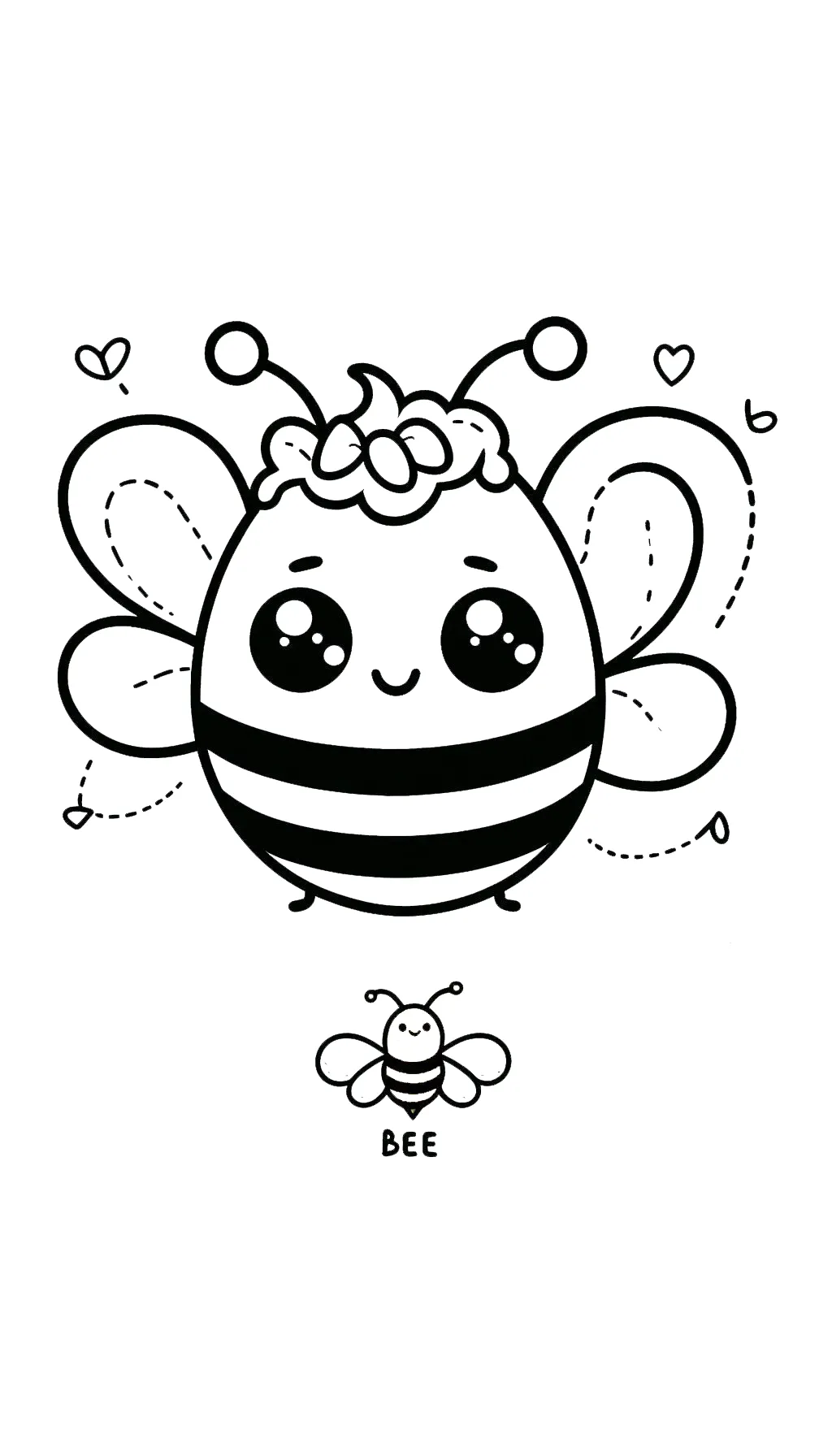 coloriage Abeille à imprimer pdf gratuit