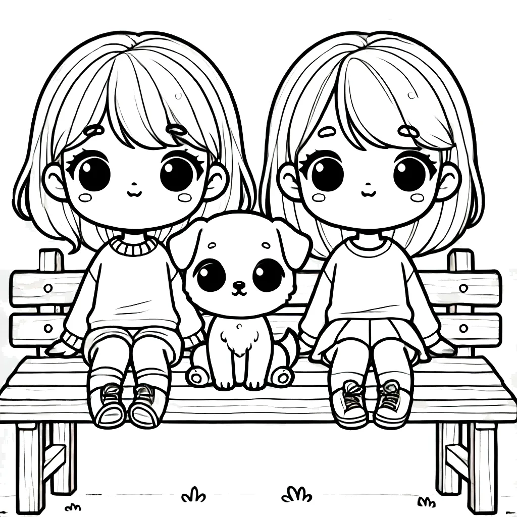 coloriage BFF en ligne