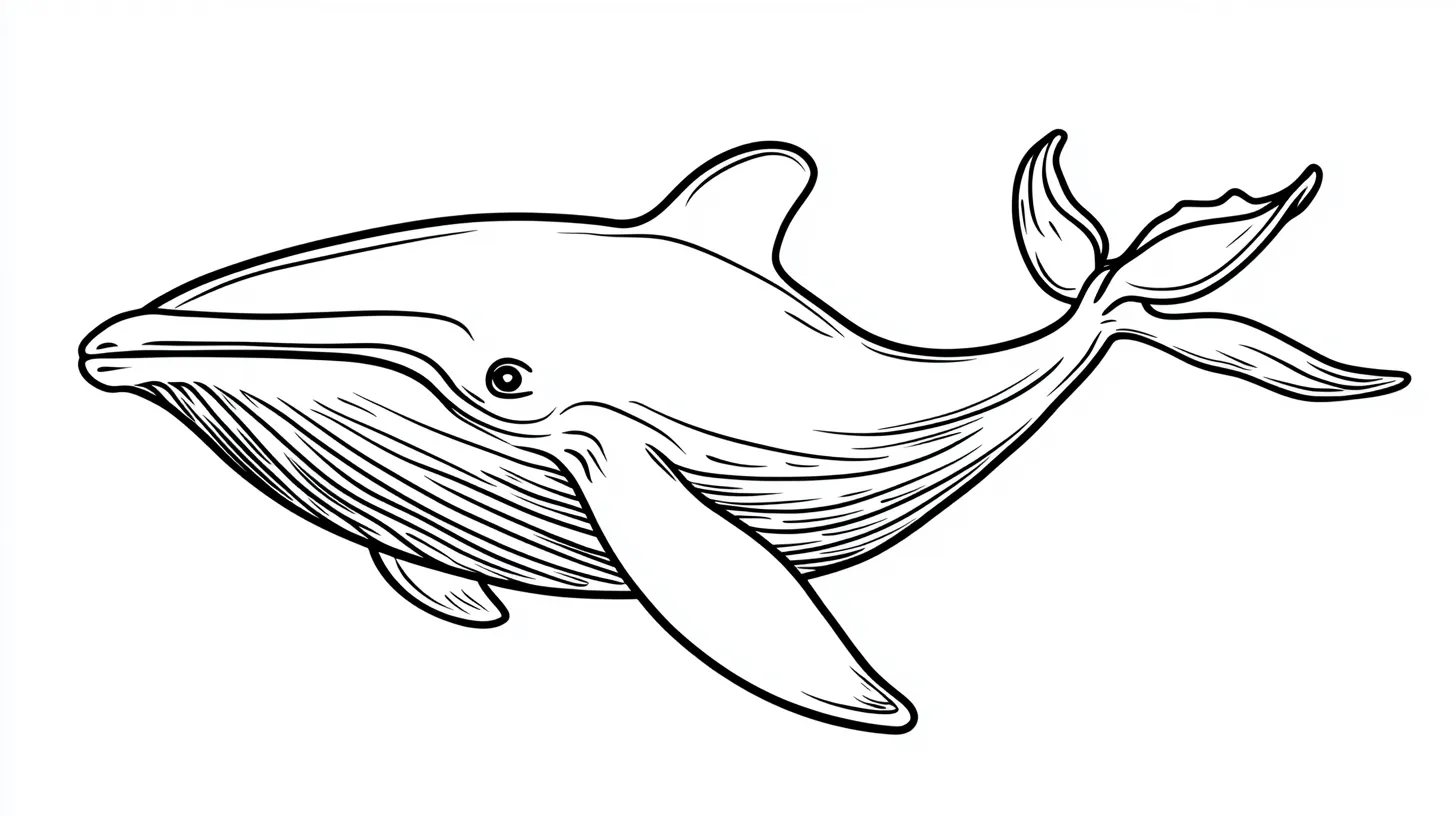 a imprimer coloriage Baleine gratuit