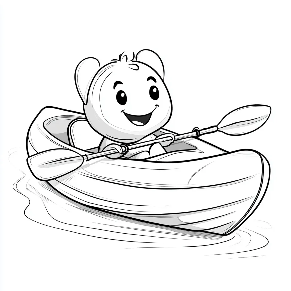 coloriage Bateau pour enfant a imprimer gratuit 1