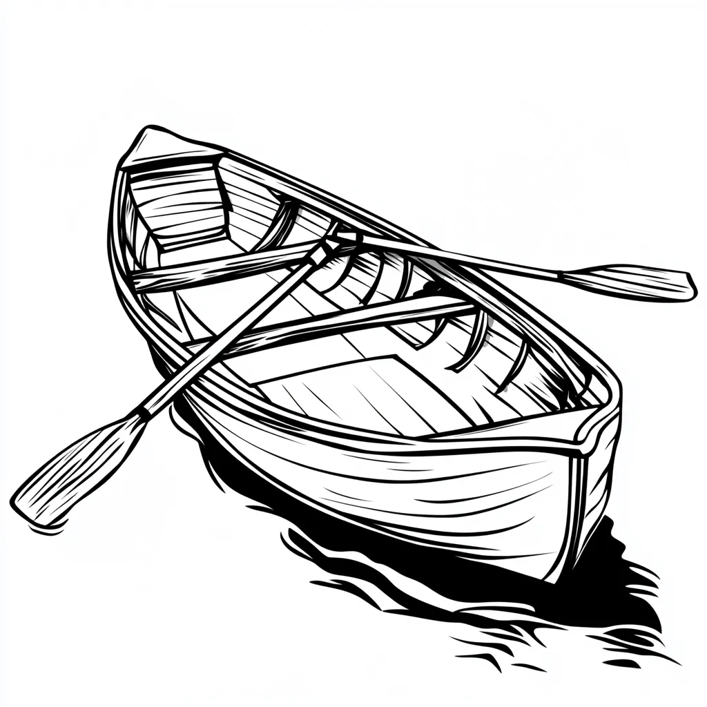 coloriage Bateau gratuit à imprimer 1