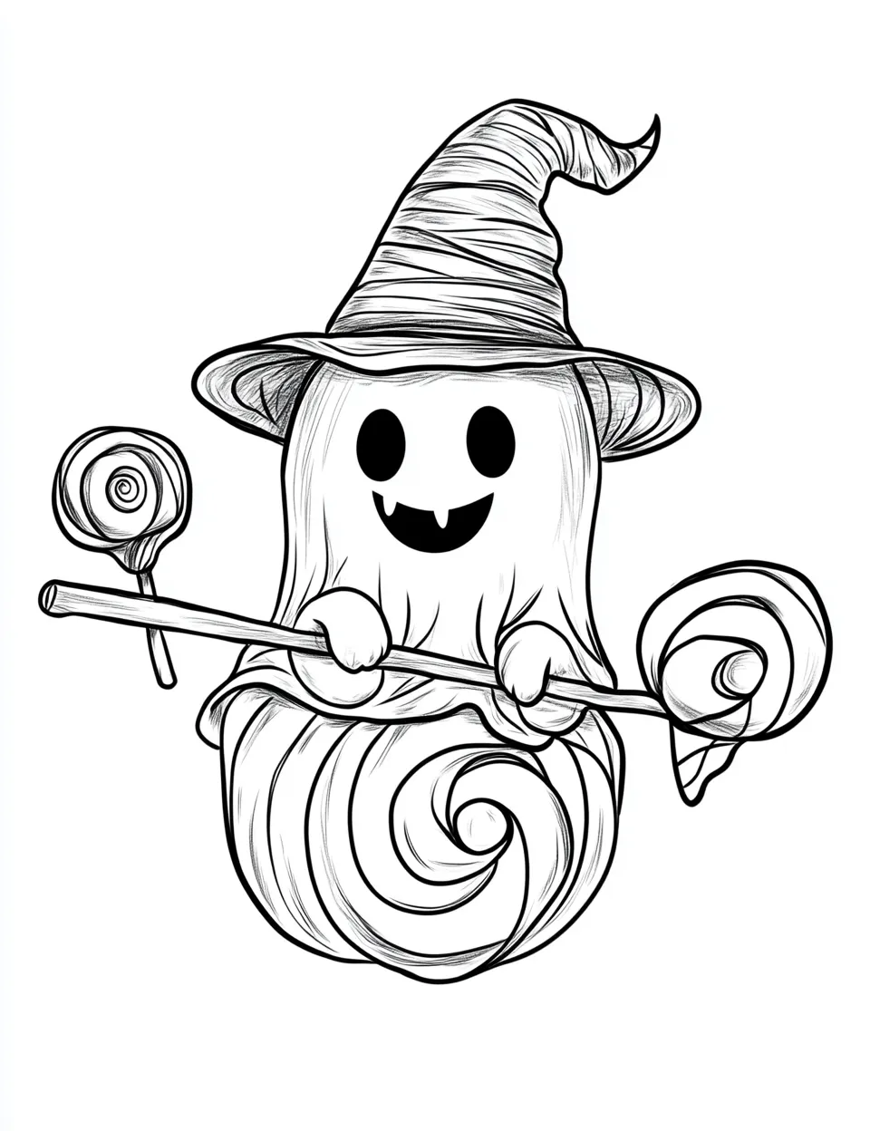 coloriage Bonbon à imprimer pdf gratuit 2