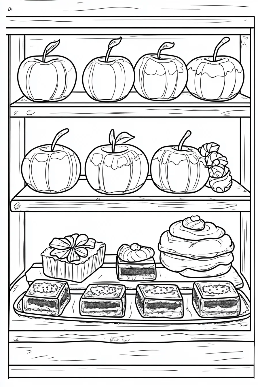 coloriage Bonbon à imprimer pdf gratuit 1