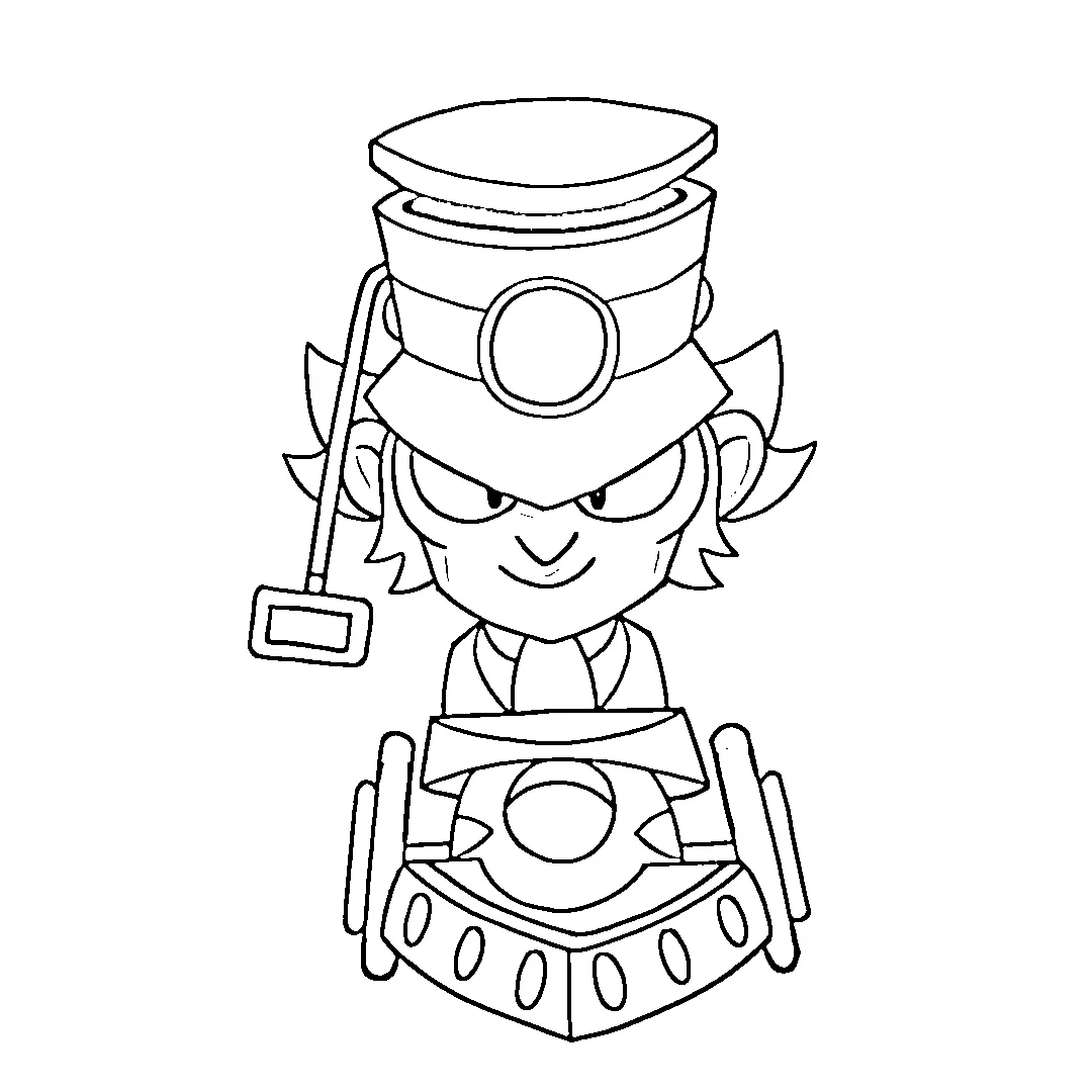 coloriage Brawl Stars en ligne pour enfant