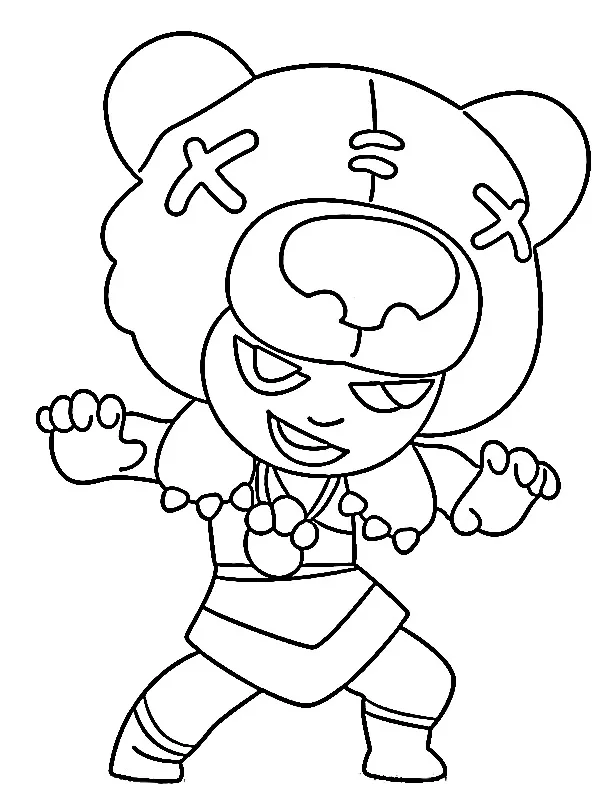 imprimer coloriage Brawl Stars pour enfant 1