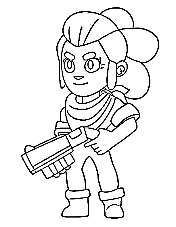 coloriage Brawl Stars de pour enfants