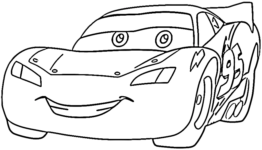 coloriage Car a imprimer gratuitement