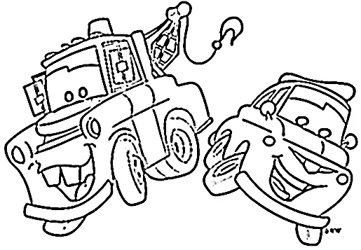 coloriage Car en ligne