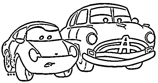 coloriage Car d'enfant a imprimer