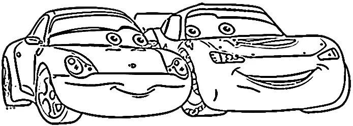 coloriage Car à imprimer pour enfants