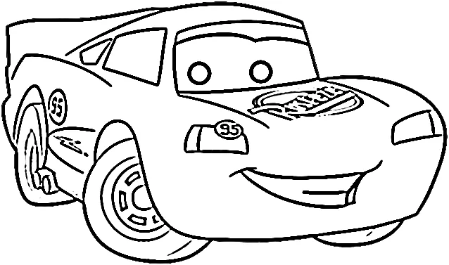 coloriage Car pour enfants à télécharger