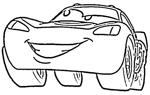 coloriage Car à imprimer pour enfant de 10 ans