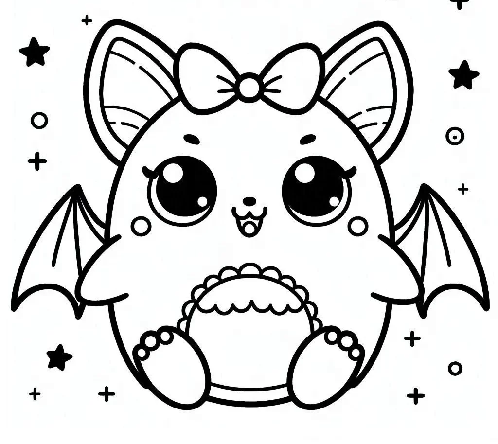 coloriage Chauve Souris Halloween et decoupage a imprimer gratuit 1