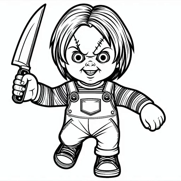 Coloriage Chucky
