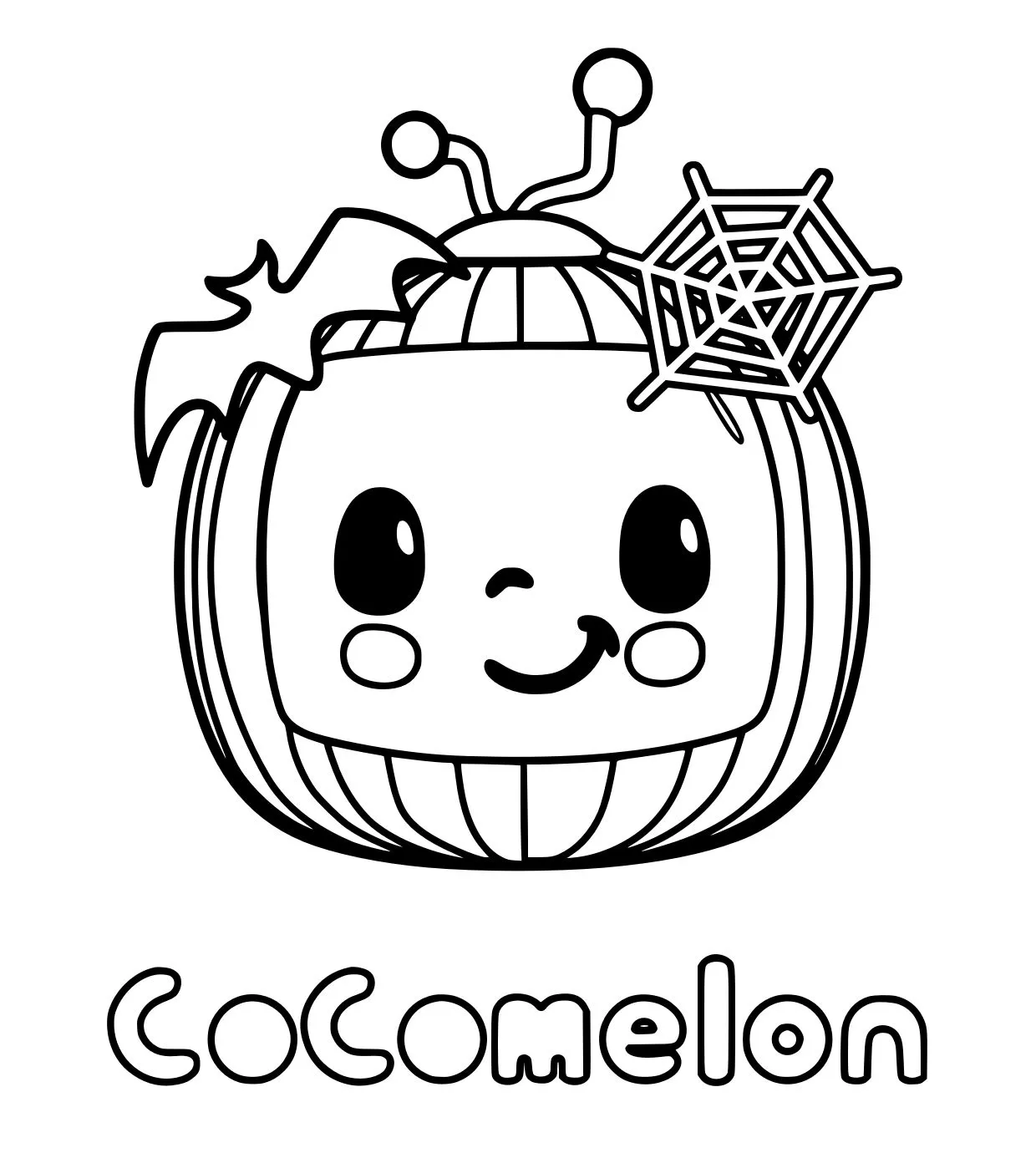 imprimer coloriage Cocomelon pour enfant