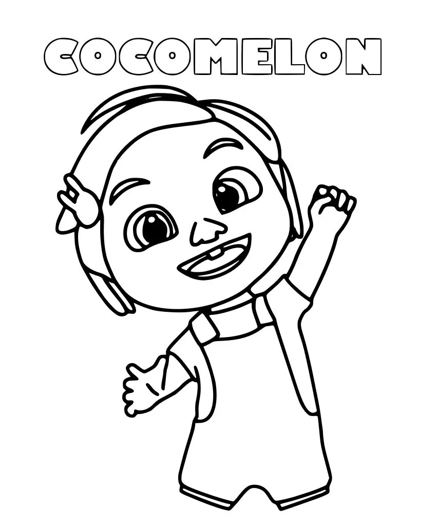 coloriage Cocomelon pour enfant gratuit