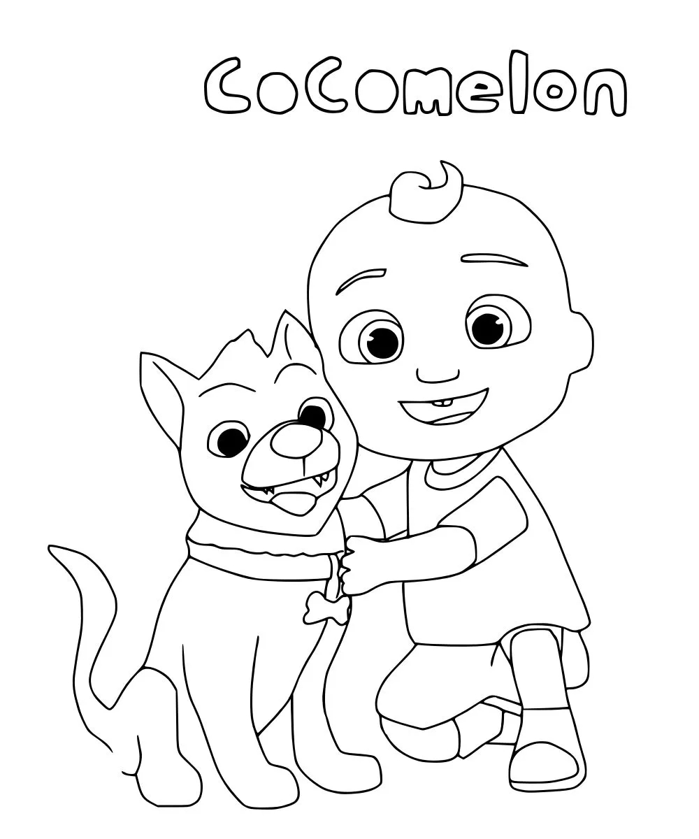 coloriage Cocomelon pour enfants