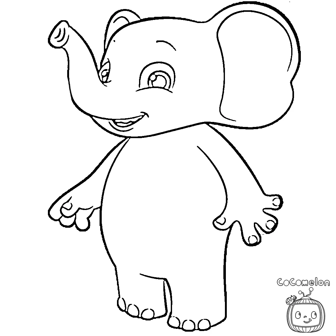 coloriage Cocomelon à imprimer pdf gratuit