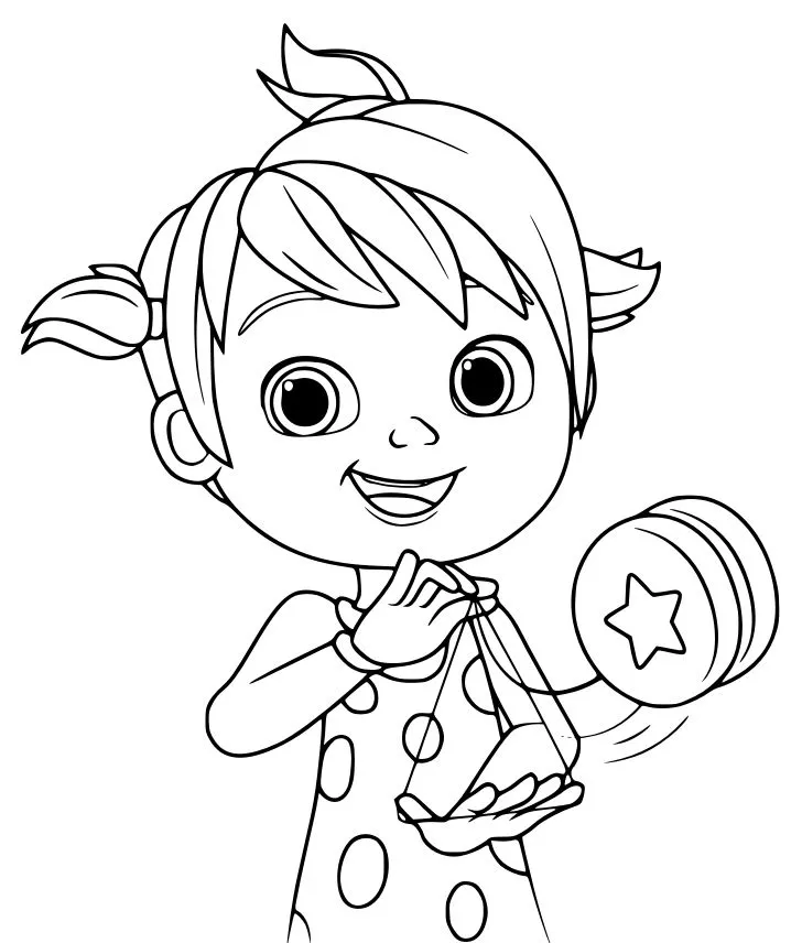 coloriage Cocomelon pour enfant 2