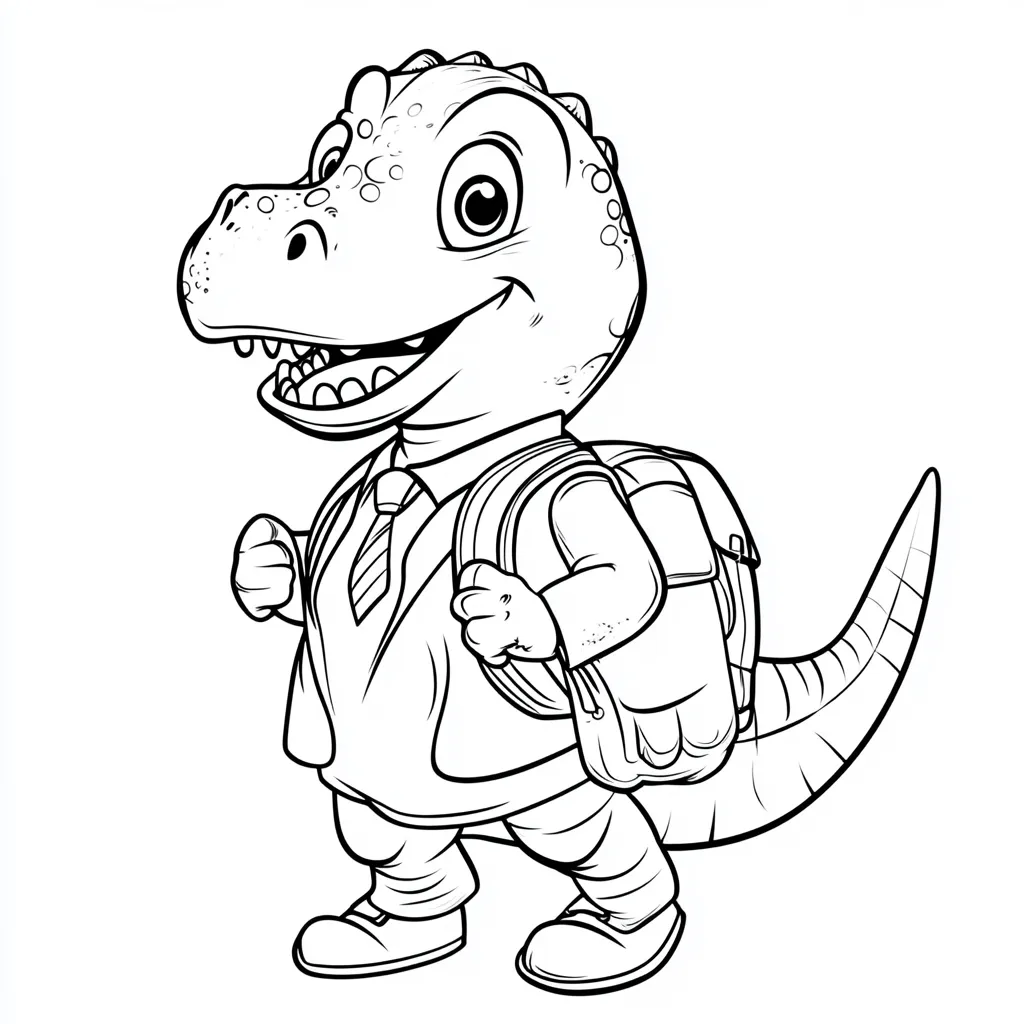 coloriage Crocodile pour enfant de 5 ans