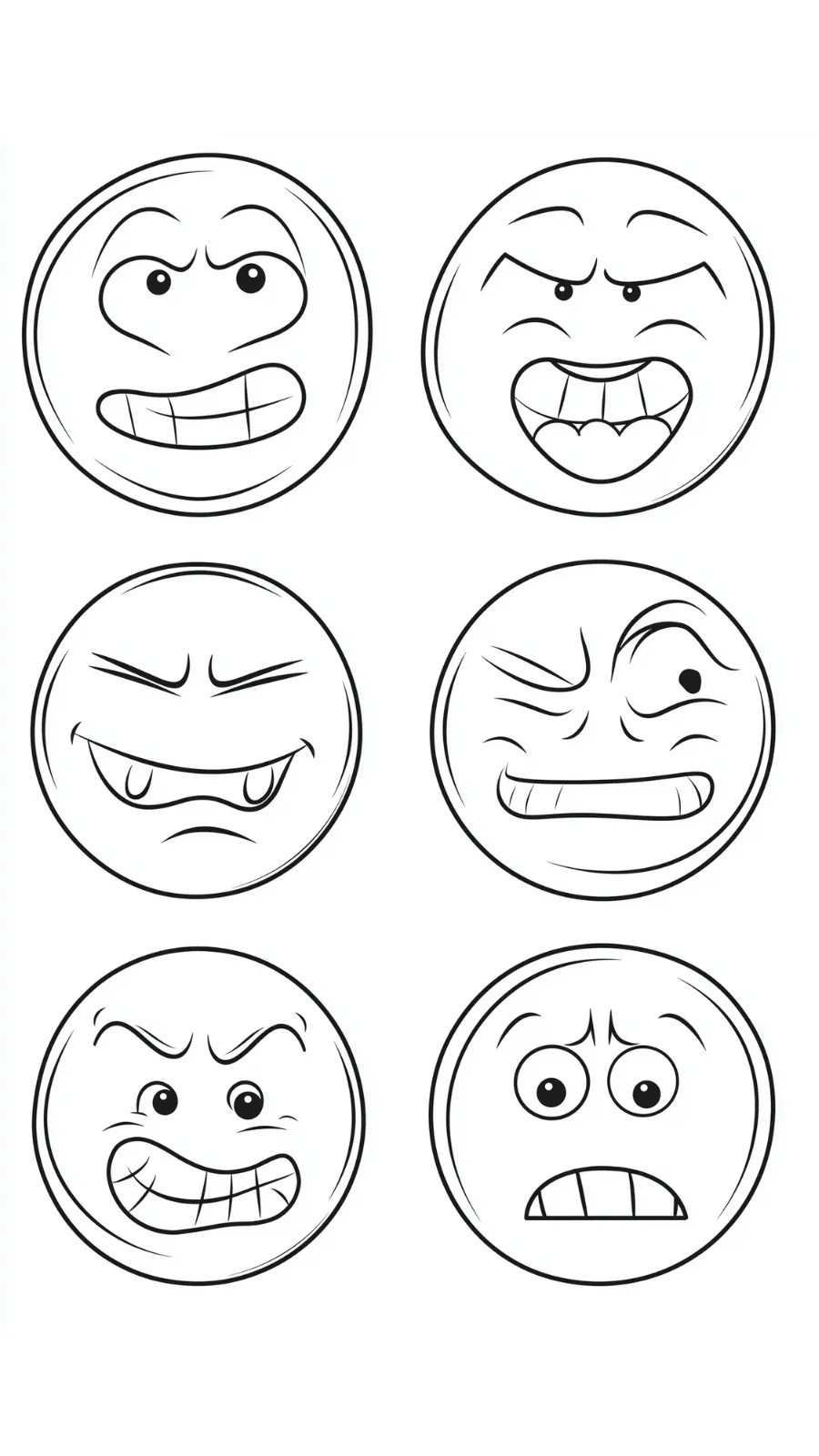 coloriage Emoji a colorier en ligne gratuitement