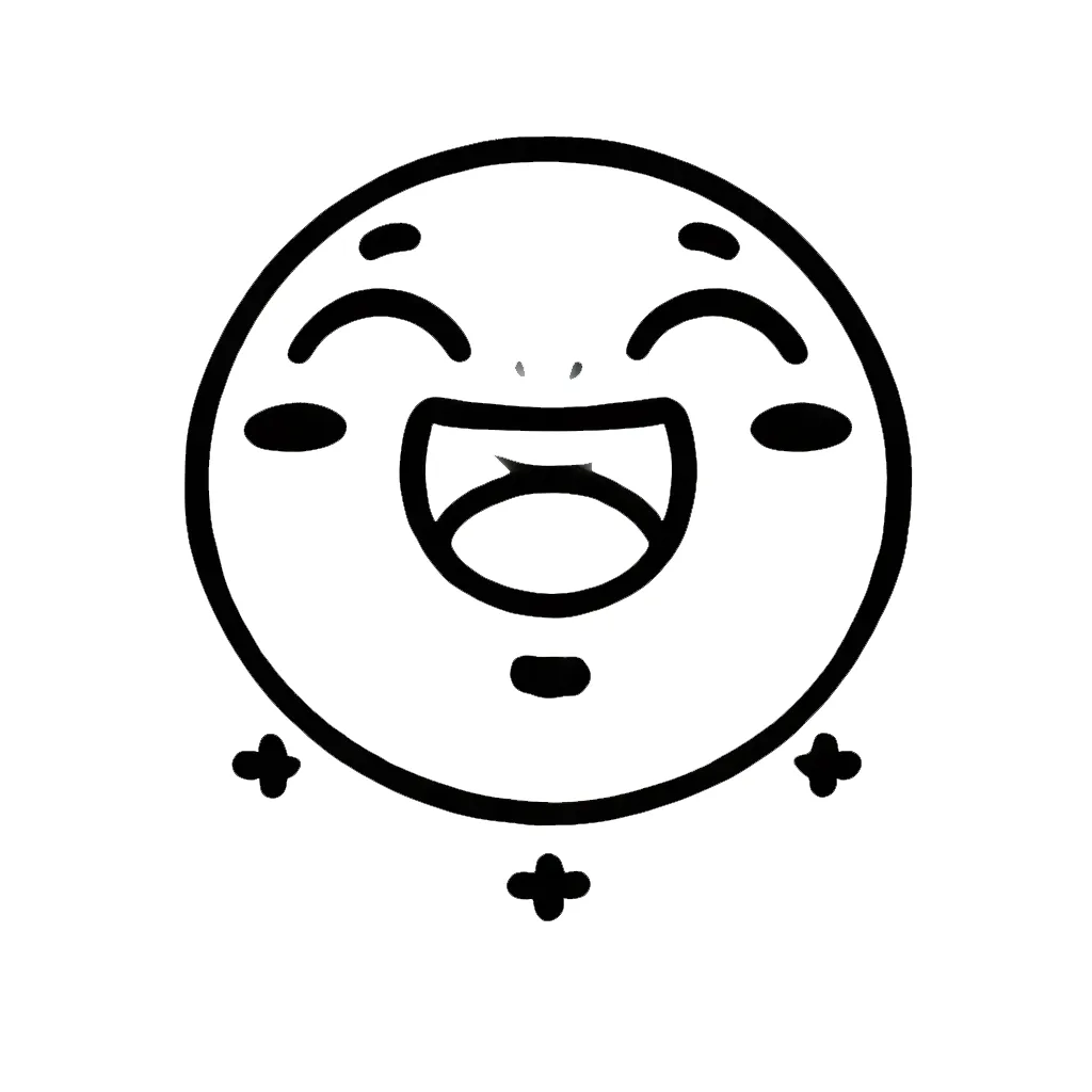 coloriage Emoji à imprimer kawaii