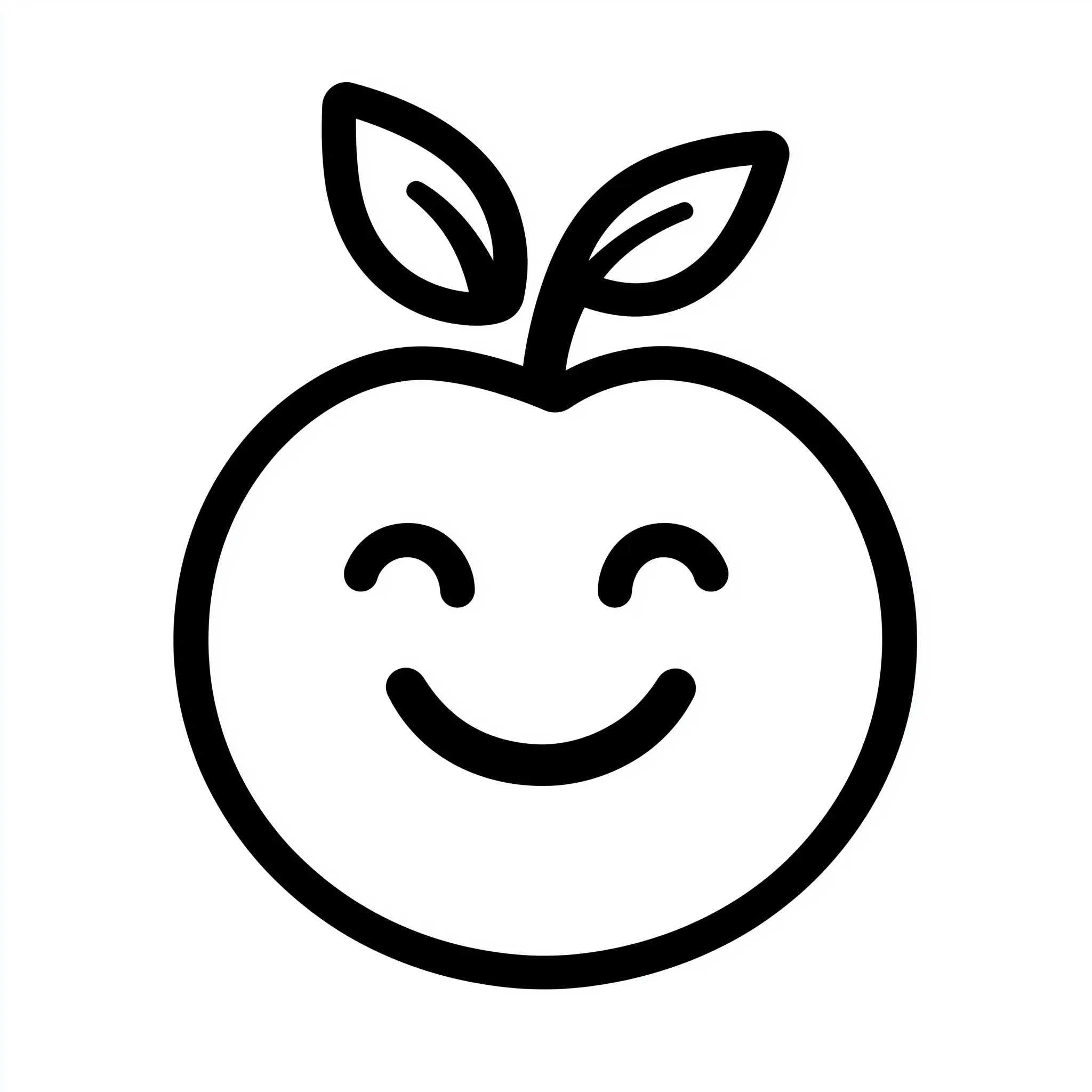 imprimer coloriage Emoji gratuit