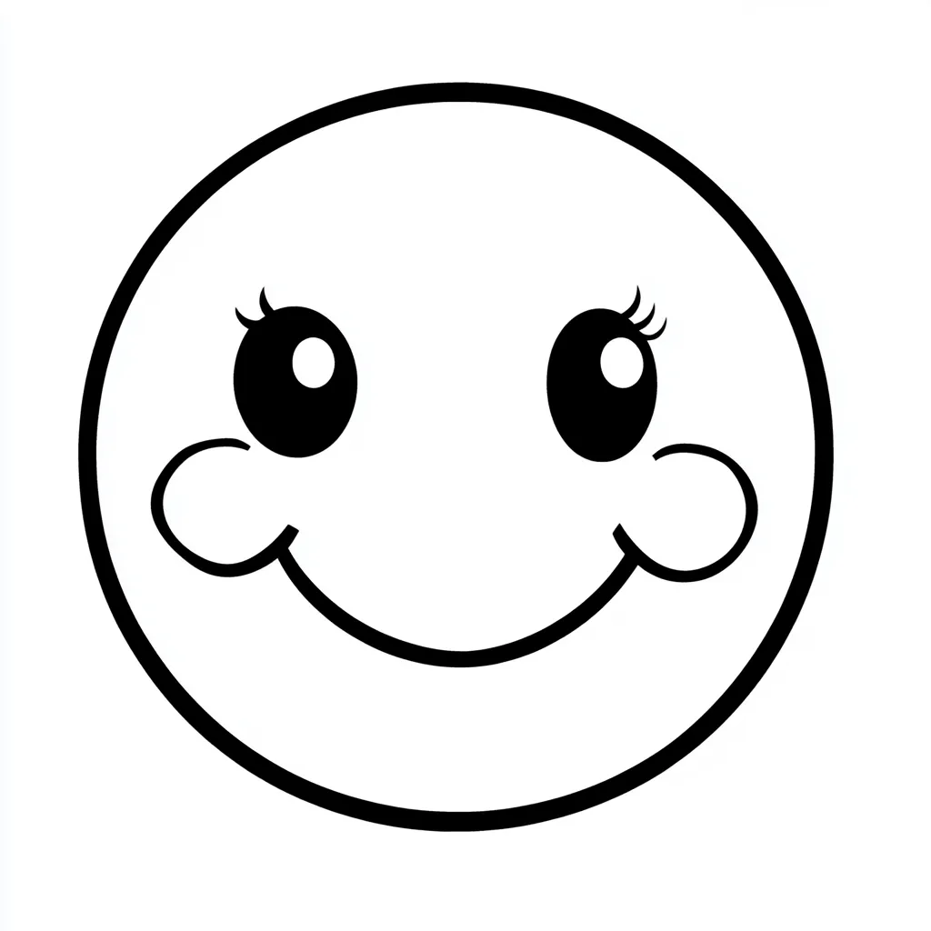 coloriage Emoji à imprimer gratuitement pdf 2