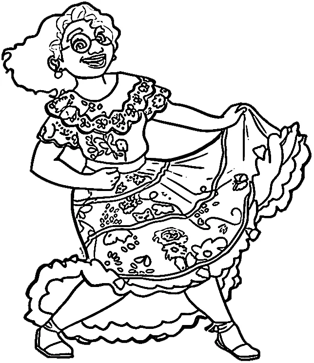 coloriage Encanto gratuit pour enfants