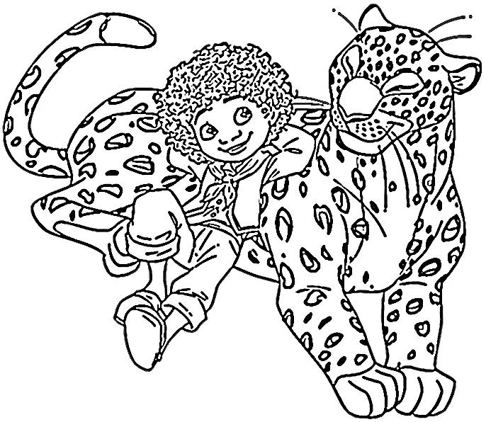 coloriage Encanto pour enfant