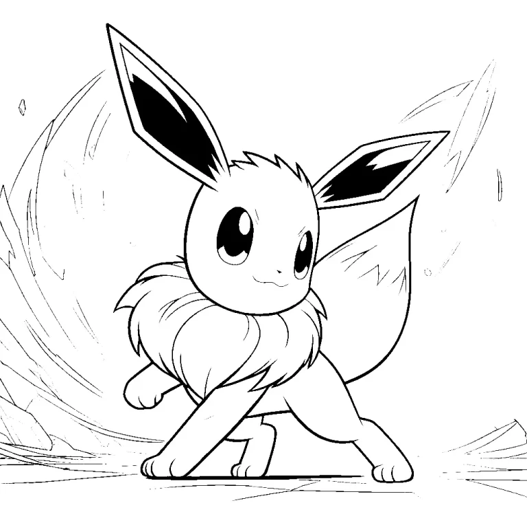 Coloriage Evoli