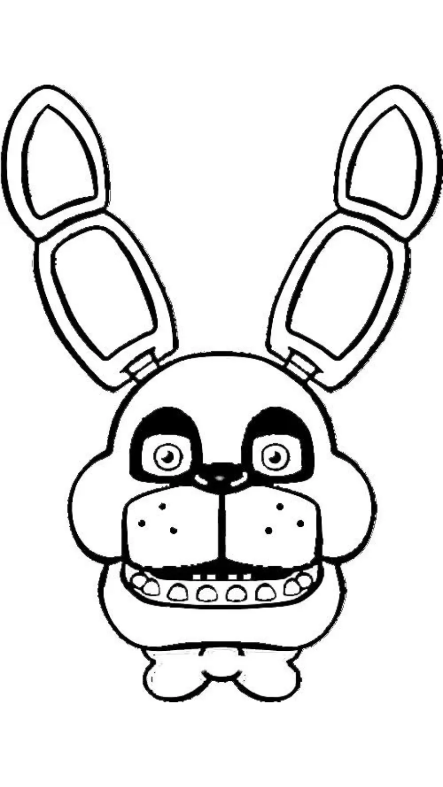 coloriage FNAF educatif pour enfant