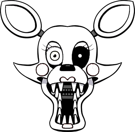 image pour coloriage FNAF enfant