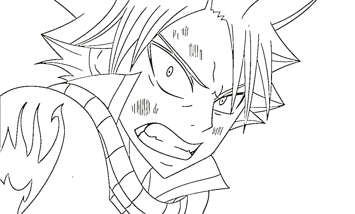 coloriage Fairy Tail de pour enfants 1