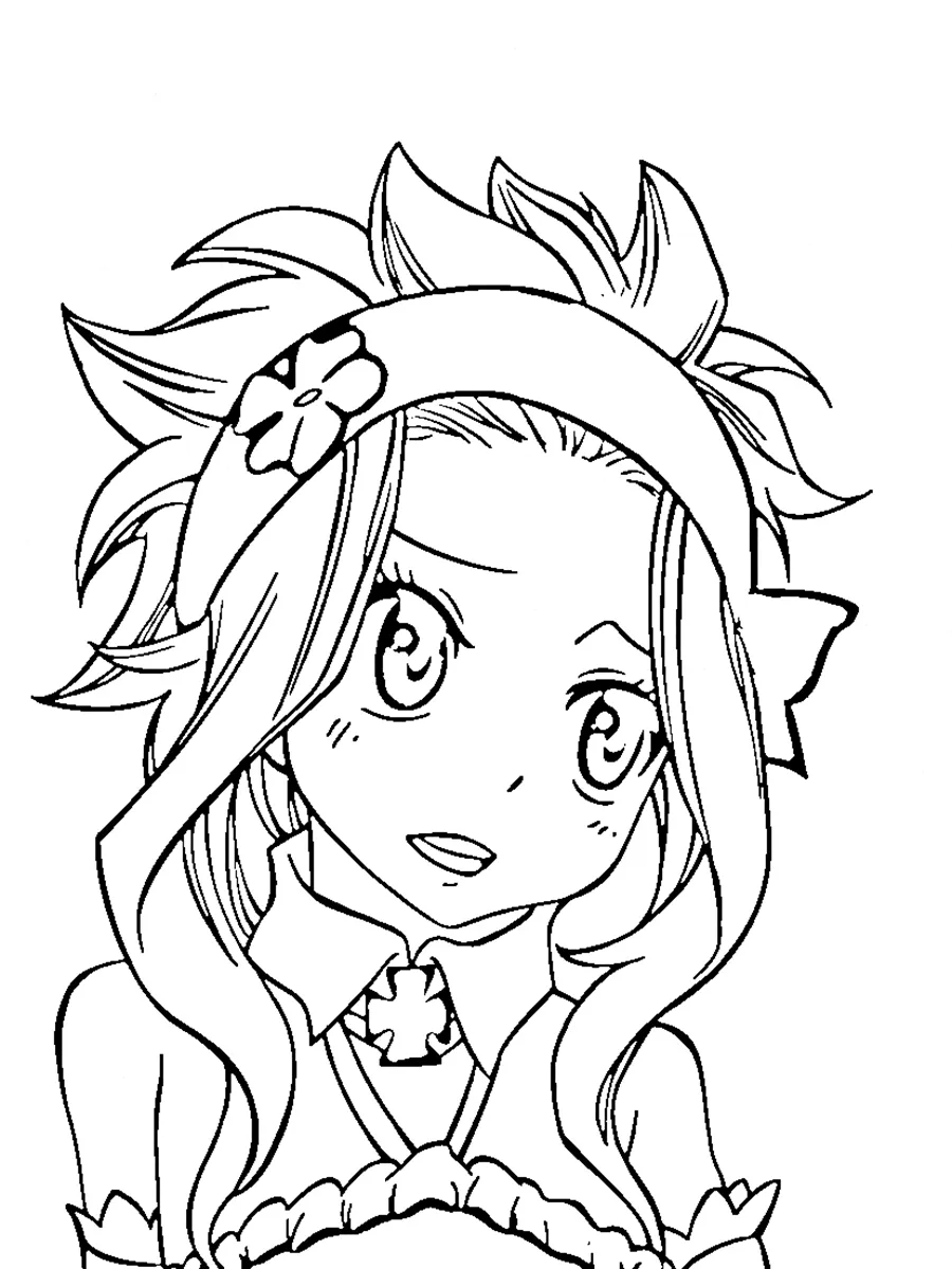 coloriage Fairy Tail en ligne pour enfant