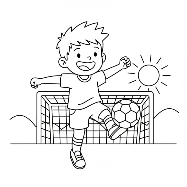 Coloriage Foot