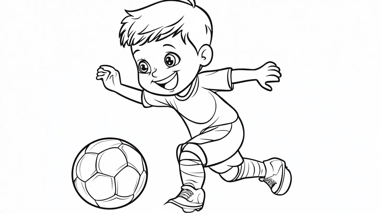 coloriage Foot à imprimer