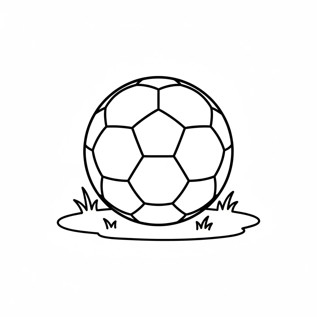coloriage Foot pour enfant à imprimer