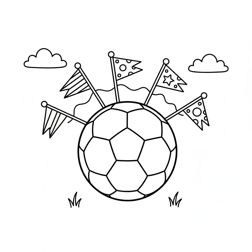 coloriage Foot a imprimer