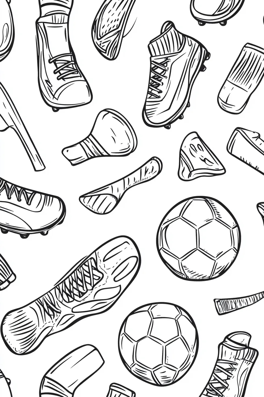 coloriage Foot en ligne pour enfant