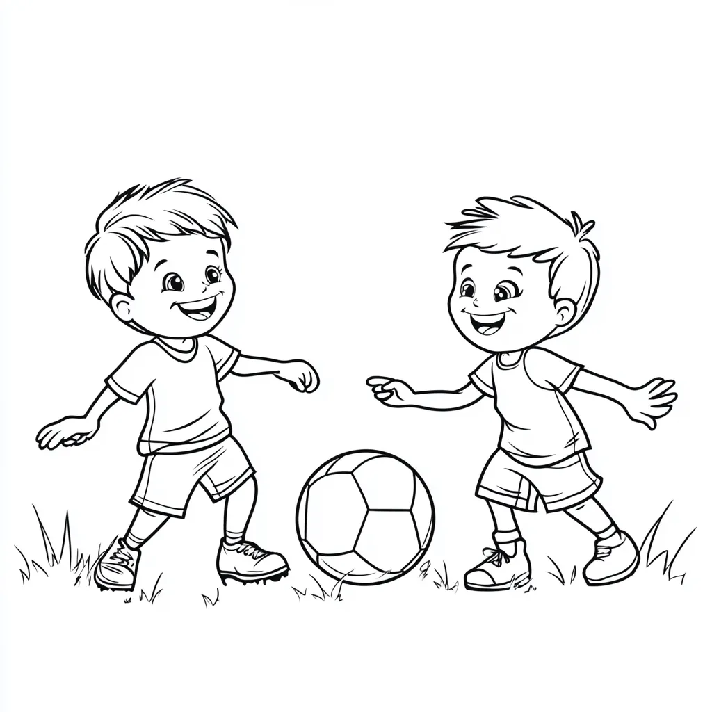 coloriage Foot a imprimer gratuit