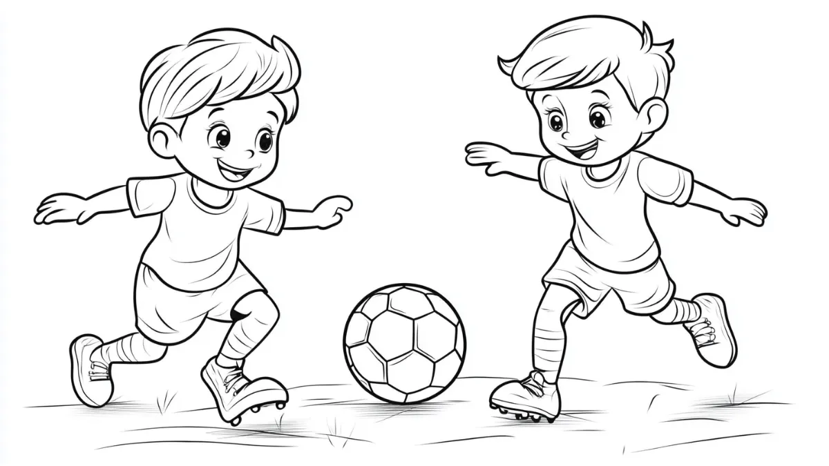 coloriage Foot à imprimer gratuit