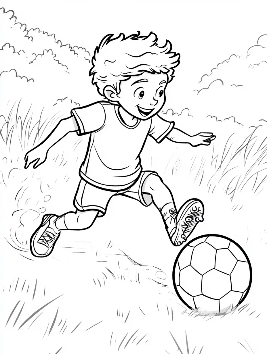 télécharger coloriage Foot gratuit 2